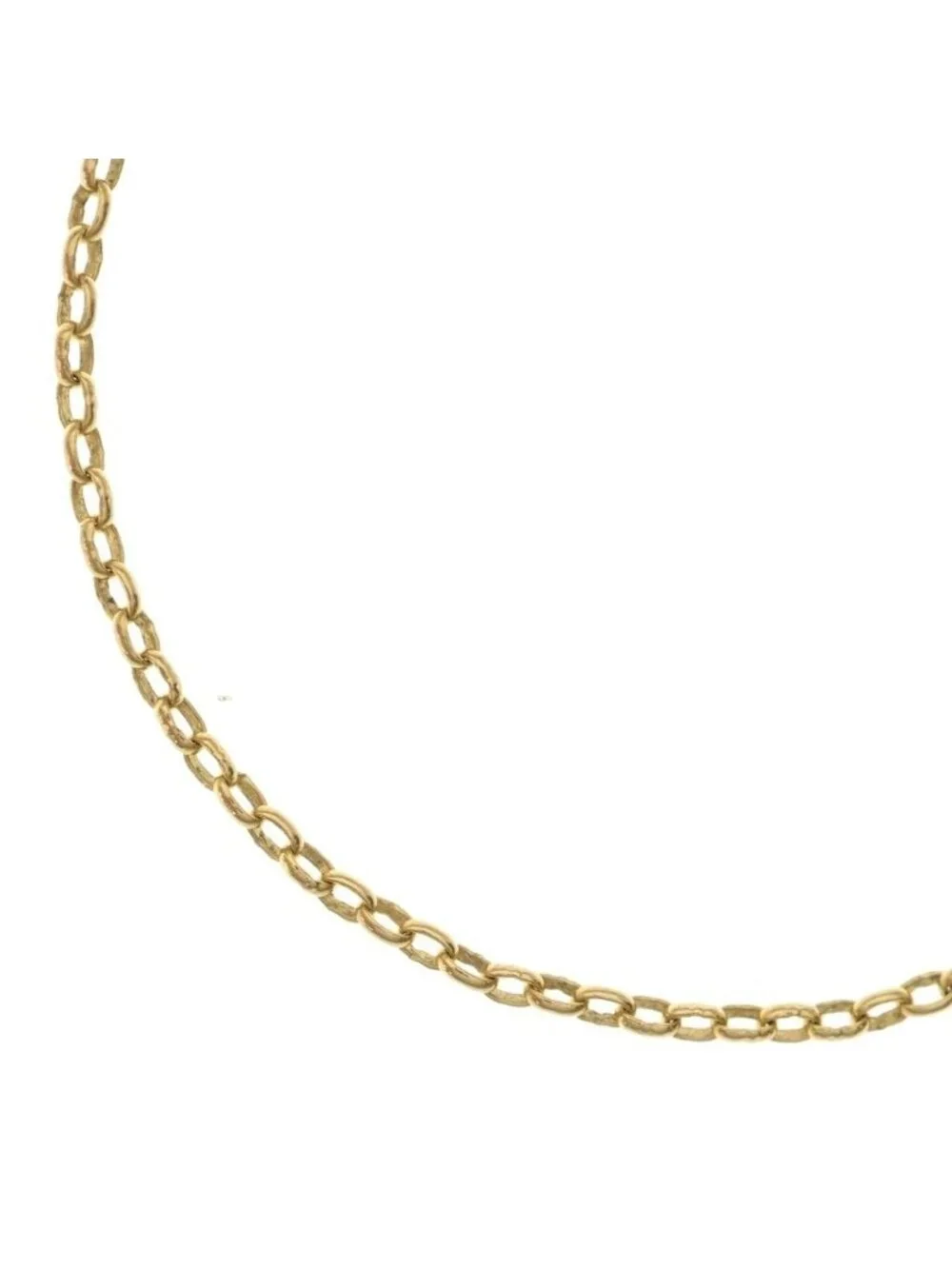 Chrome Hearts 22k Neckchain Roll Chain Necklace Gold